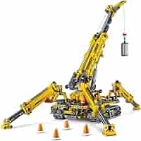 くれ　　6/26 LEGO 42097 Technic Compact Crawler Crane, Building Sets